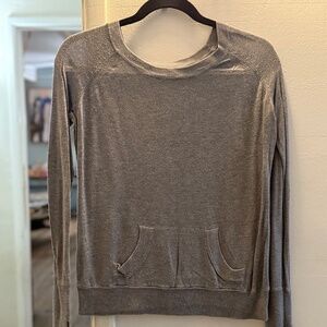 Lululemon light grey sweater